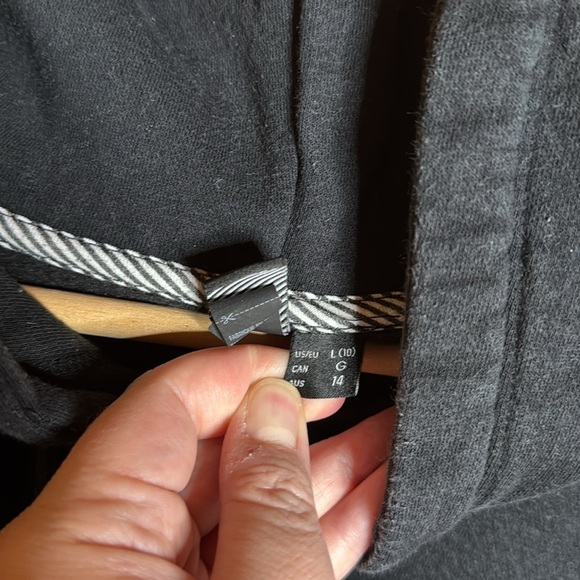 Volcom Truly Stokin Hoodie - Black Combo Size Large - Picture 5 of 6